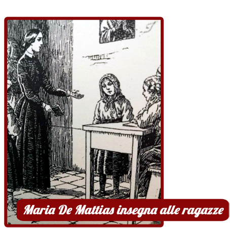 Maria De Mattias Insegna alle ragazze